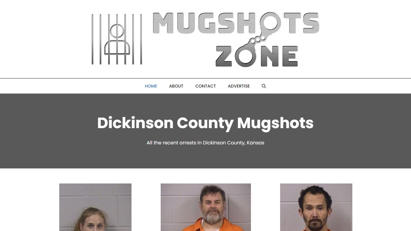 Dickinson County Mugshots Zone